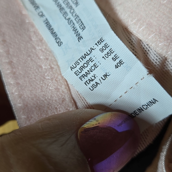 Parfait By Affinitas Lola Underwired Padded Balconette Bra Size 40E - Picture 9 of 9